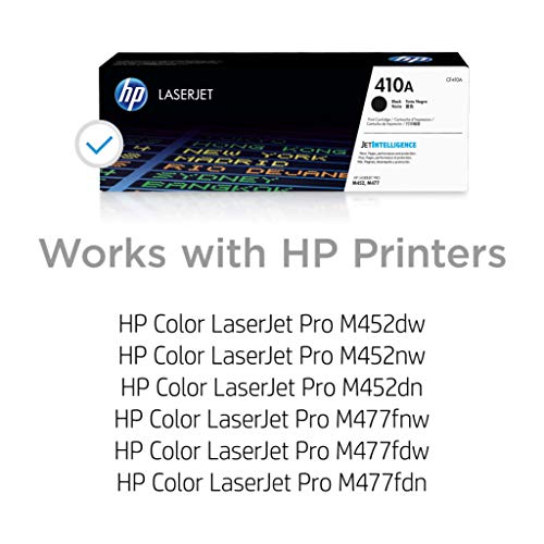 ایگرد | قیمت و خرید HP 410A | CF410A | Toner Cartridge | Black | Works with  HP Color LaserJet Pro M452 Series, M377dw, MFP 477 Series