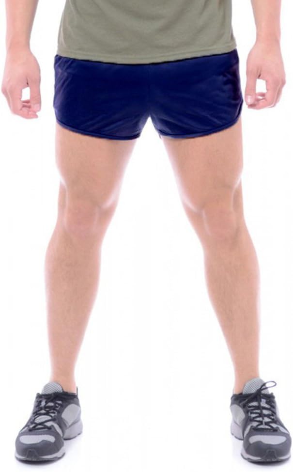 Soffe Men's Running Shorts, Medium, Navy