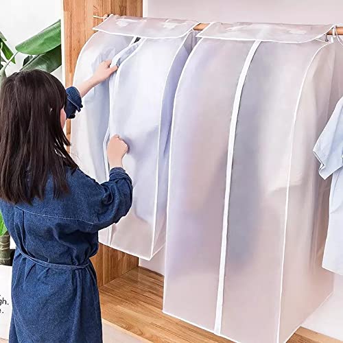 Housse de portant à vêtements étanche à la poussière, transparente/translucide pour porte-vêtements à suspendre, sac à vêtements Protection pour Cintre, étanche à l'humidité A,50 * 150 * 120cm Housse de portant à vêtements étanche à la poussière, transparente/translucide pour porte-vêtements à suspendre, sac à vêtements Protection pour Cintre, étanche à l'humidité A,50 * 150 * 120cm