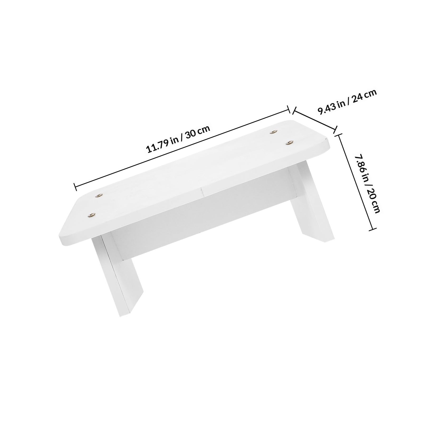 Poggiapiedi in Legno Naturale Antiscivolo per Casa e Ufficio Supporto Ergonomico per Postura Corretta e Comfort Sotto Scrivania