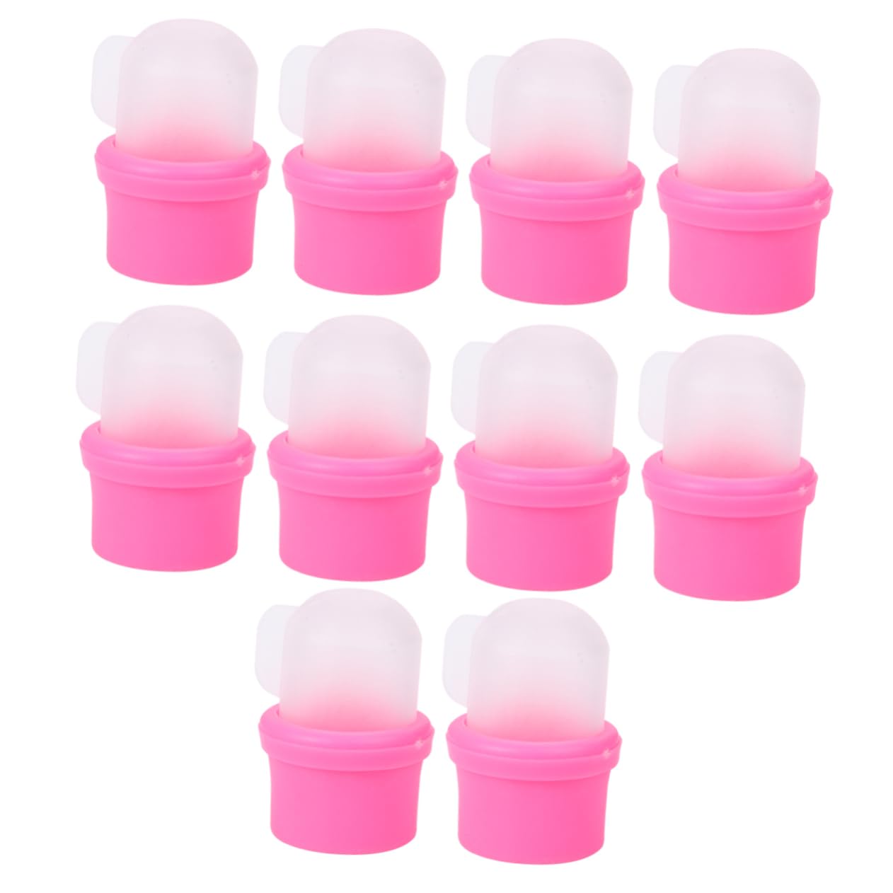 Mikinona 3sets Nail Polish Remover Pads Set Gel Nail Soak off Covers Perfect Manicure Tools Reusable 10pcs*3