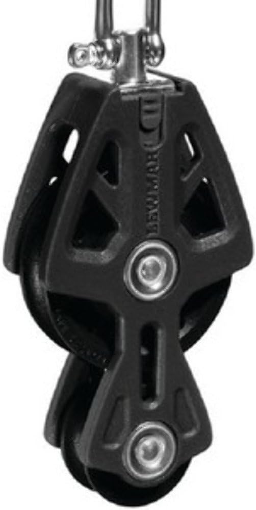 Lewmar Fiddle Block, Black