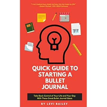 QUICK GUIDE TO STARTING A BULLET JOURNAL: Take Back Control of Your Life and Your Day With These Great Bullet Journal Ideas (English Edition)
