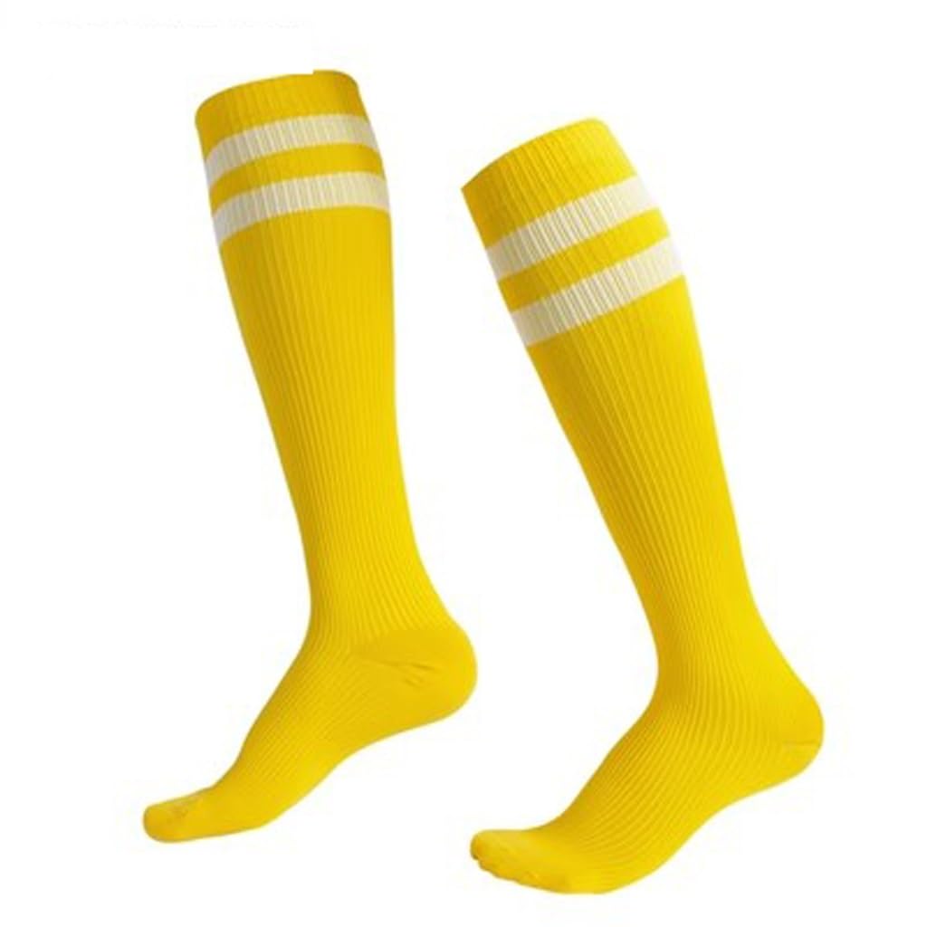 Calcetines de ejercicio por encima de la rodilla para correr a presión para hombres y mujeres, fitness, ciclismo, cuerda de saltar