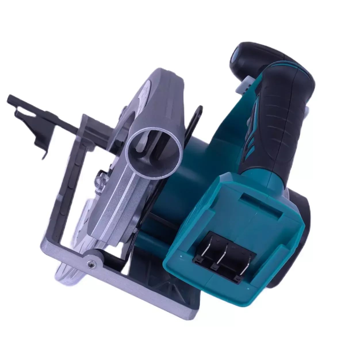Sierra circular inalámbrica para madera, motor sin escobillas, 18 V, 4000 rpm, diámetro del disco 165 mm, ángulo de corte 45°, con dispositivo de protección contra encendido accidental, sin batería ni