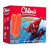 Chloe's Pops Spider-man Strawberry & Lemon Stacked Pops, Frozen, 1.5 Oz