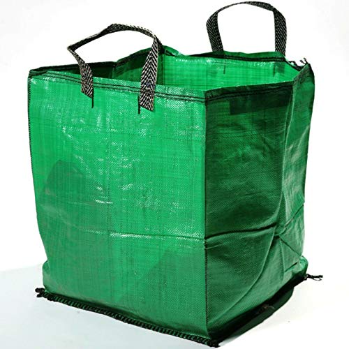STORM TRADING GROUP 50 x Green Polypropylene Heavy Duty Garden Waste Storage Sacks/Bags 45 x 45 x 60cm