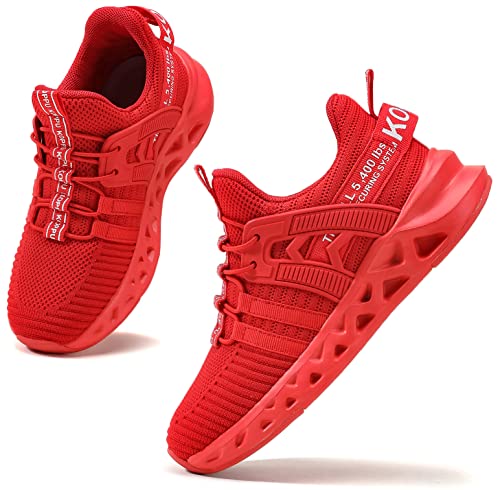 Image of koppu Boys Girls Shoes Non-Slip Tennis Shoes Fashion Lightweight Breathable Kids Sneakers for Little Kids /Big Kids