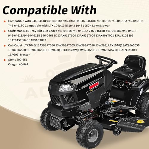 Image of 946-04618C Deck Engagement Cable for MTD 1040 1045 LTX1040 LTX1042 LTX1045 LTX1046 LTX1050H Troy Bilt TB2246 Lawn Mower