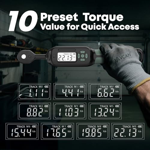 VCAN ACTIVE 1/4 Drive Digital Wrench