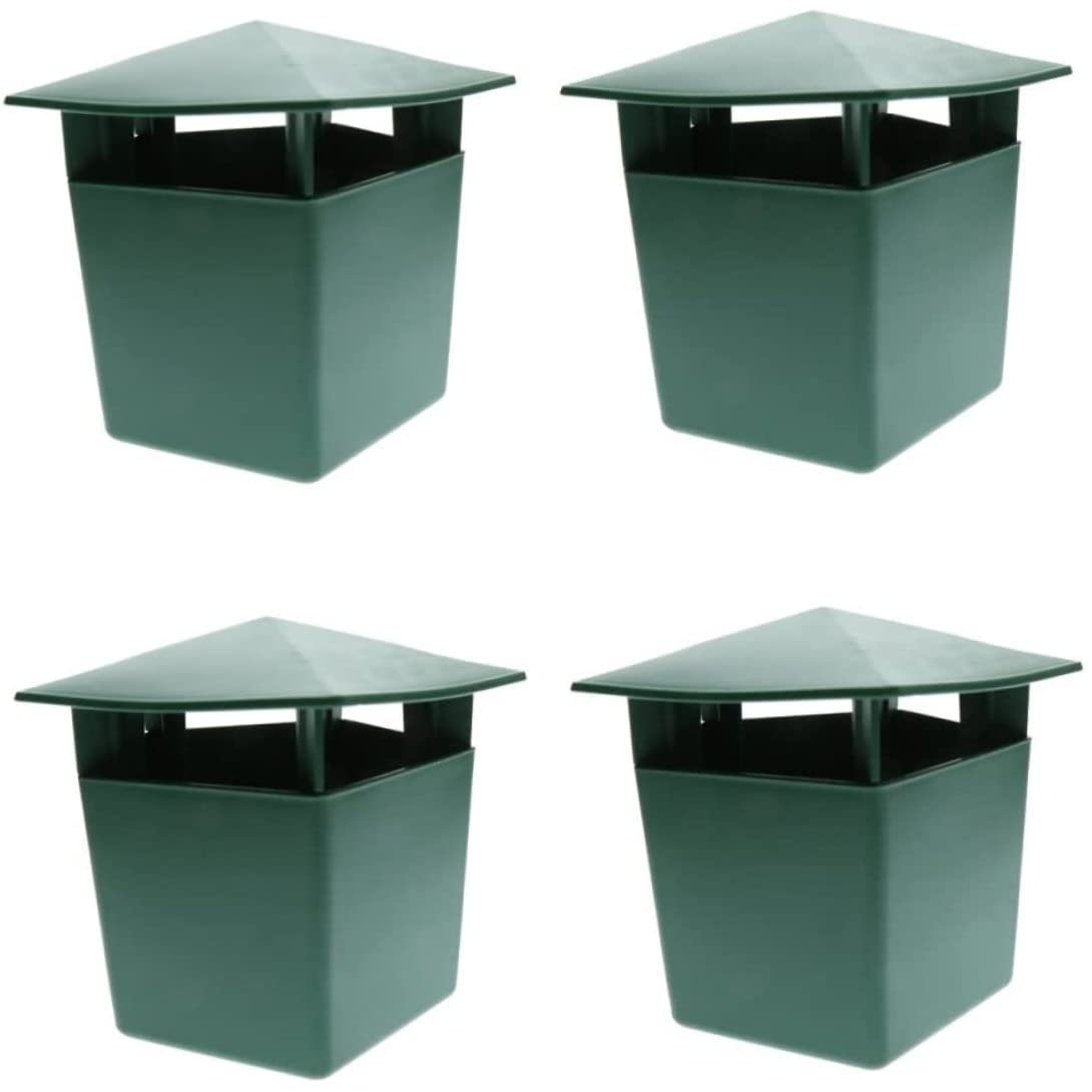 Trampa para babosas en jardín y huerto, protege tus flores y plantas de exterior con este pack de 4