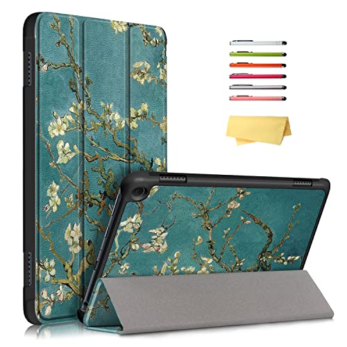 UUcovers �t�H���I�P�[�X Amazon Kindle Fire HD 8 & Fire HD 8 Plus�p(��12����/��10����A2022/2020�N���f���Ή�) �O�܂�PU���U�[�X�^���h�X�}�[�g�J�o�[ �I�[�g�X���[�v/�E�F�C�N�t�@���S�b�z�t