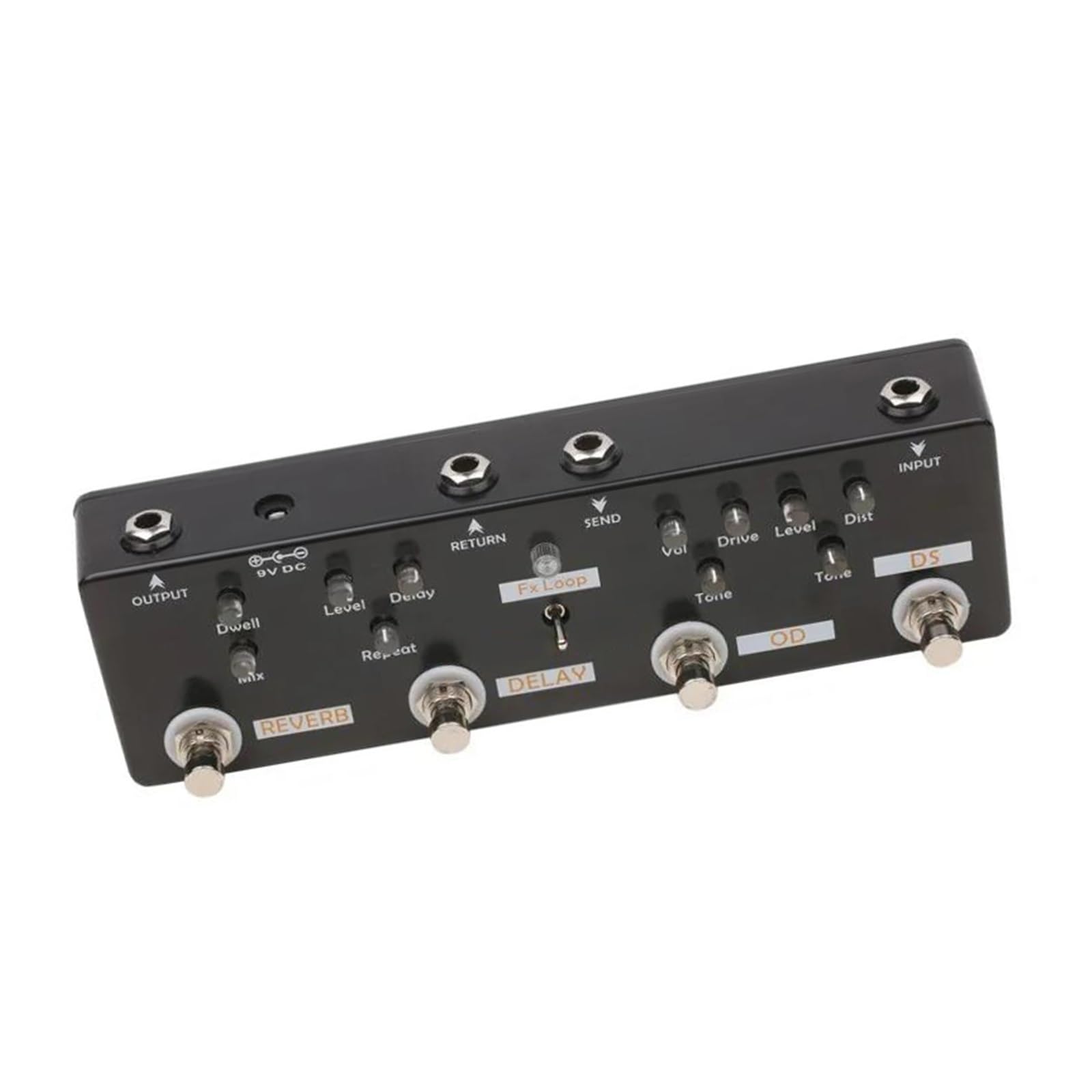 Efekty Do Gitary Elektrycznej Procesor Efektów Gitarowych Z Wieloma Efektami W Tym Przesterem Opóźnieniem I Pogłosem Odpowiedni Do Gitary Basowej
