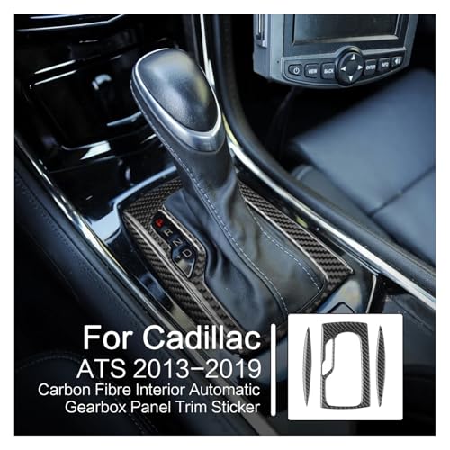 Insert carbone rigide pour panneau vitesse automatique Cadillac ATS - 2