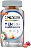 CM Centrum Multigummies Men 50 Plus Multivitamin Supplement Gummies, Assorted Fruit Flavor, 80 Count, with Vitamin D3, B6 and B12 1