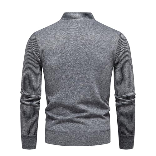 Muscularfit Mens Knit Sweaters Vintage Fashion Slim Fit Knitted Collar Pullover Causal Knitwear Sweaters Button Polo Sweaters2