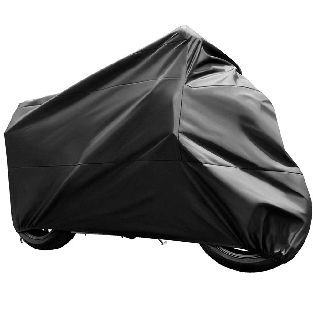 Fahrradabdeckung wasserdichte Bike-Abdeckung Schwarz Motorrad-Fahrrad-Zubehör Outdoor Regen Staubschutz Motorrad Indoor Fahrrad Abdeckung Transport