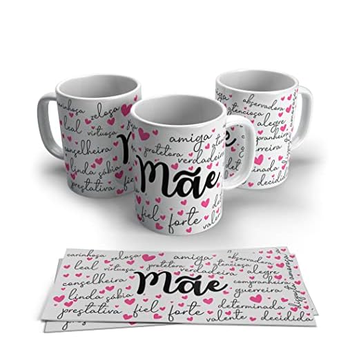 Caneca de Porcelana dia das Mães 22