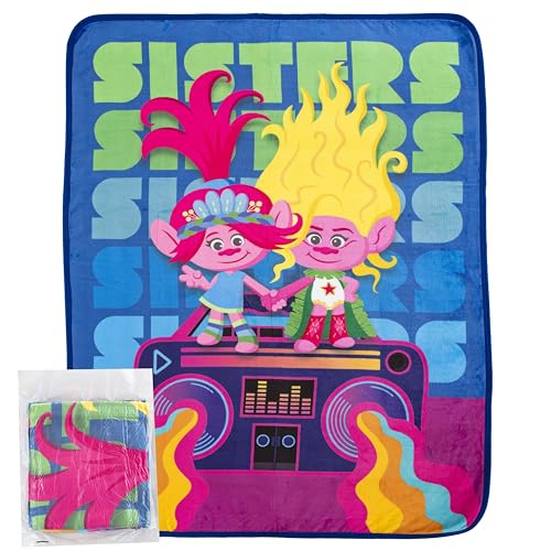 Northwest Trolls Cloud Throw Blanket 46 x 60 Sisterhood