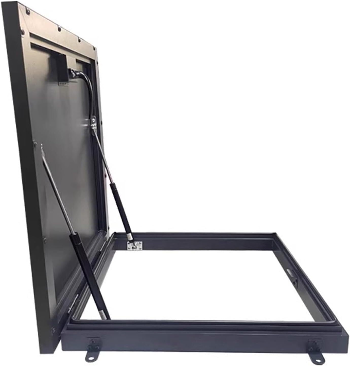 VUIKLCty Skylight Roof Access Hatch Roof Cellar Door Basement Exit(80x80CM/31.5x31.5in)
