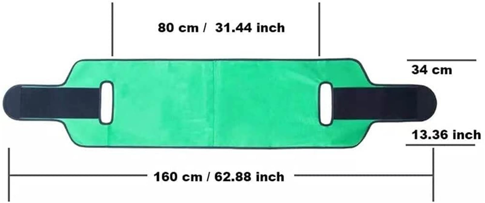 Cinturón de transferencia con eslinga para elevación de pacientes, cinturón de transferencia para pacientes ancianos discapacitados, cinturón giratorio multifuncional para el cuidado de la seguri