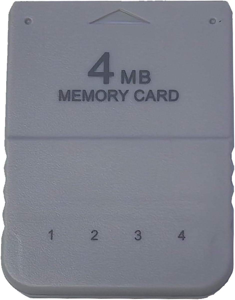 4MB 4メガメモリカード PS1 ゲームコンソールストレージソリューション用 高速読み取り書き込み ABS 建設照明アクセサリーを搭載