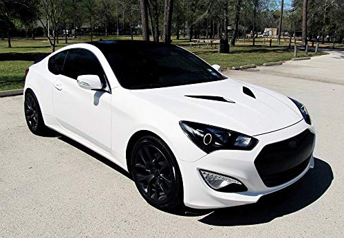 Ijdmtoy 6000K Xenon White Smd Led Angel Eyes Halo Rings Compatible With 2010-Up Hyundai Genesis Coupe 2-Door #TOP7