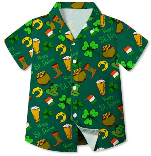 Image of Betusline Girls' and Womens' Hawaiian Shirt Blouse Button Down Beach Shirts