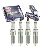 4 pc NGK Iridium IX Spark Plugs compatible with Ford Mustang 2.3L L4 2015-2021