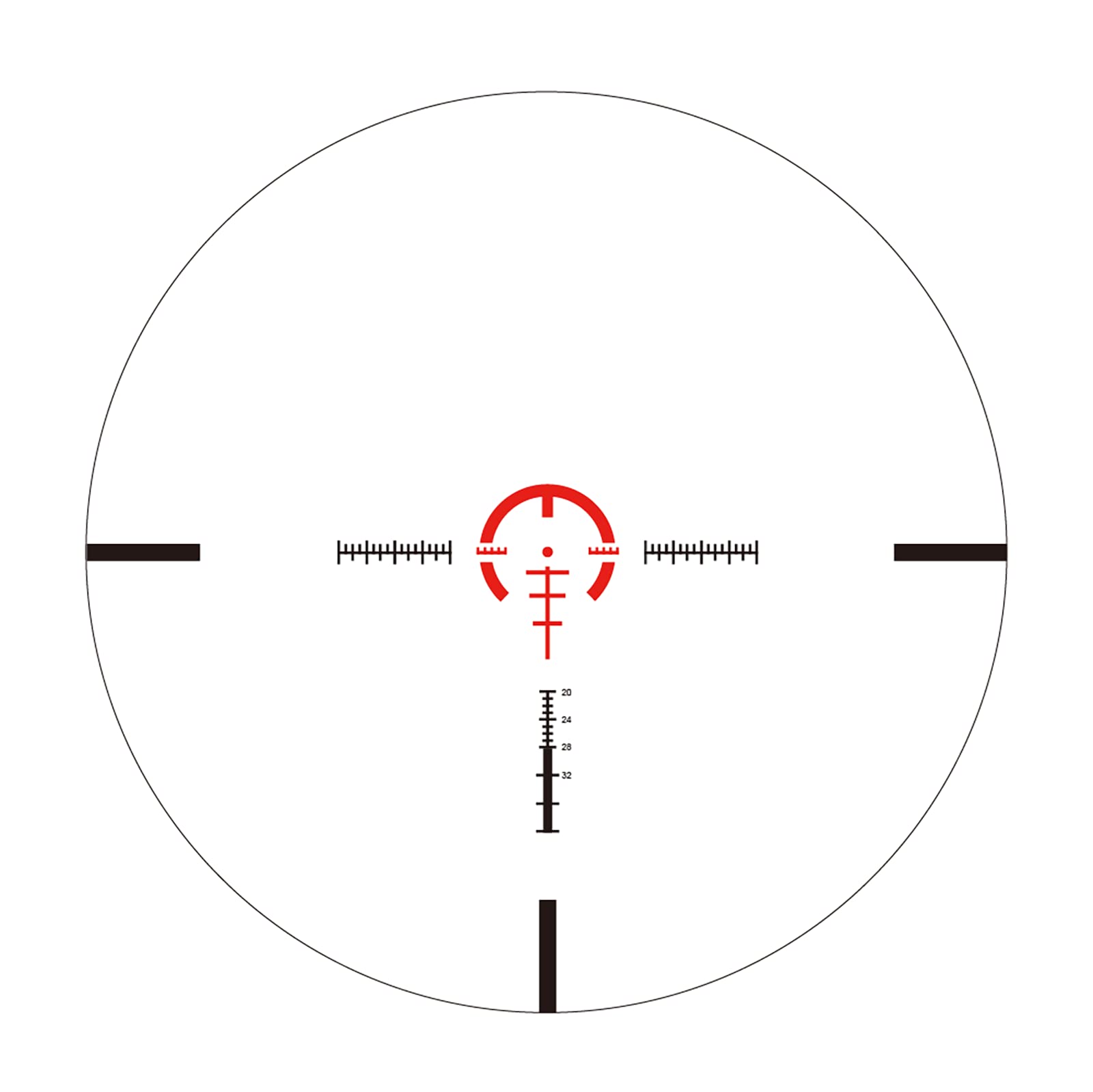 Amazon.co.jp: Red Win Blackbeast 1-10x24 IR LPVO スコープ