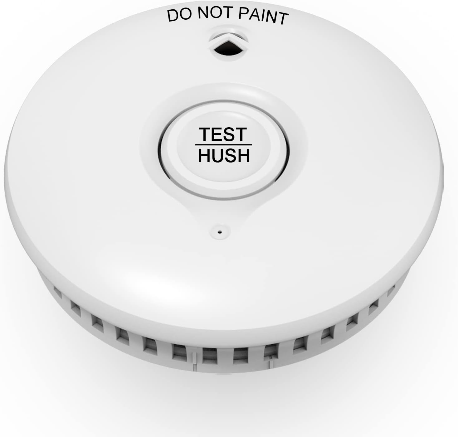 White 10year battery Photoelectric Smoke Alarm Easy installation Smoke