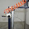 Automatic Pneumatic Paint Mixer Machine,5 Gallon 20l Air Agitator Blender Stirrer,Lifting Platform Paint Coating Mixer Paint Stirring Machine