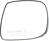 Vista 3 de Para Kia Forte Koup 2010 11 12 2013 Espejo de vidrio lateral del pasajero Con calefacción w/placa de respaldo con luz de señal