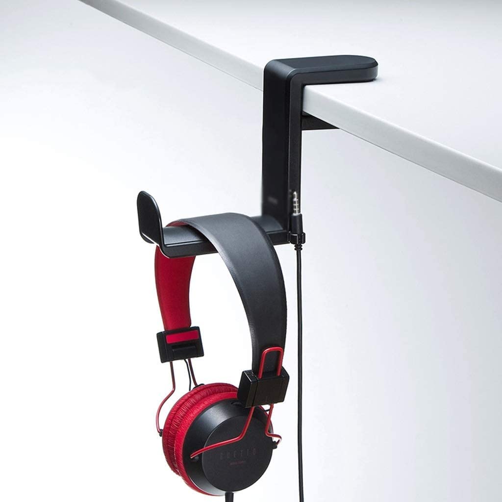 Kopfhörer Halter Kopfhörerhalter Display-Tischhalterung Universelle Büroaufhängung Headset-Ständer Langlebige Halterung Platzsparende Tischklemme Kopfhörerständer