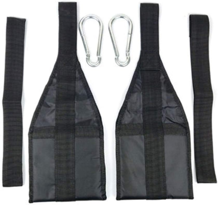 1 Pair AB Sling Suspension Hanging Straps Belts Abdominal Muscles Training Reverse Pull Sit Ups Chin-up Bar Carver