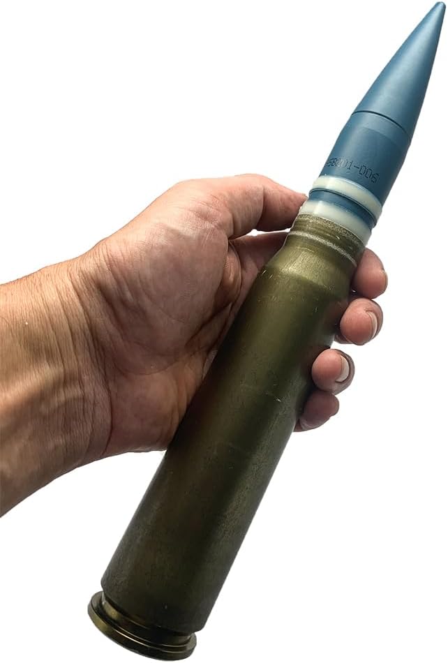 ZARUFT A10 Warthog 30mm Dummy Round Fired by The GAU8 Avenger on The Fairchild Republic A10 Thunderbolt II
