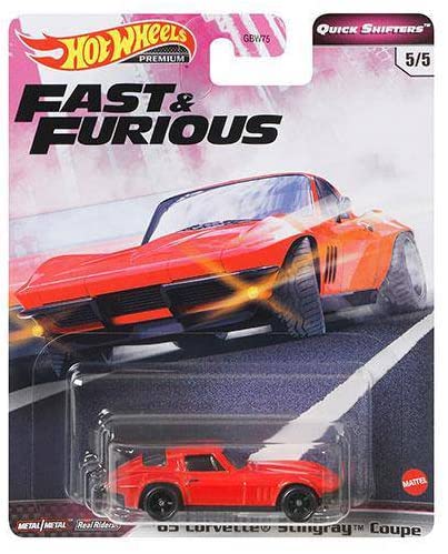 DieCast Hot Wheels Fast & Furious '65 Corvette Stingray Coupe
