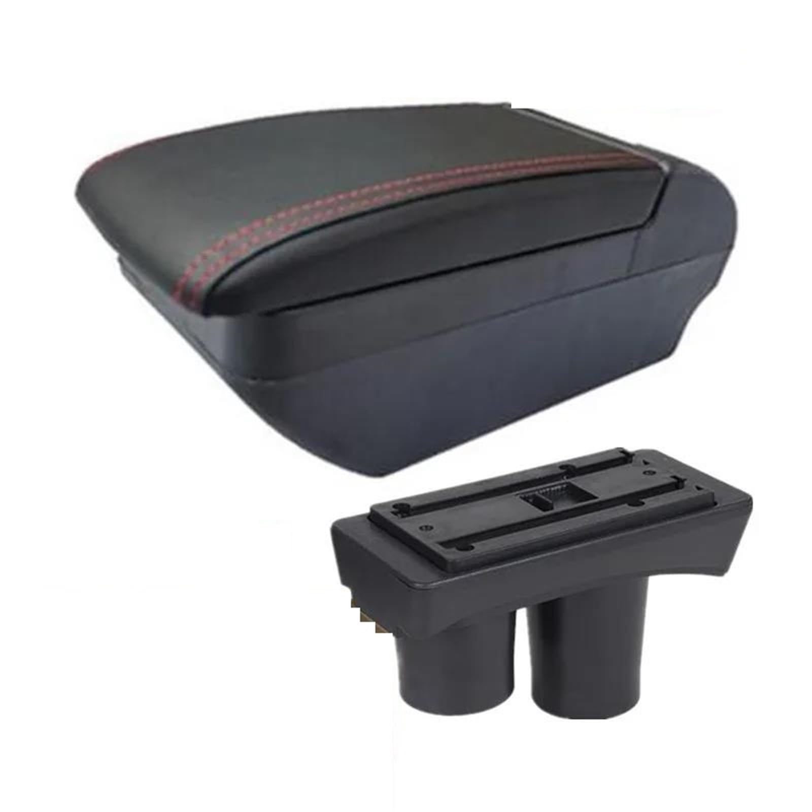 Hjkdsz Type B For Citroen C2 C3 Car Storage Console Armrest Boxes Interior Center Organizers Dedicated Accessories(Type B)