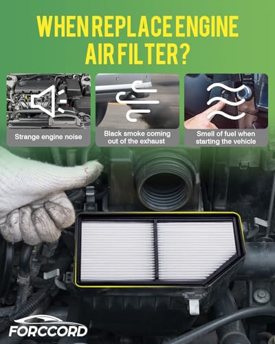 Image of 2-Pack Engine Air Filters for Honda Civic L4 2.0L 2016-2021