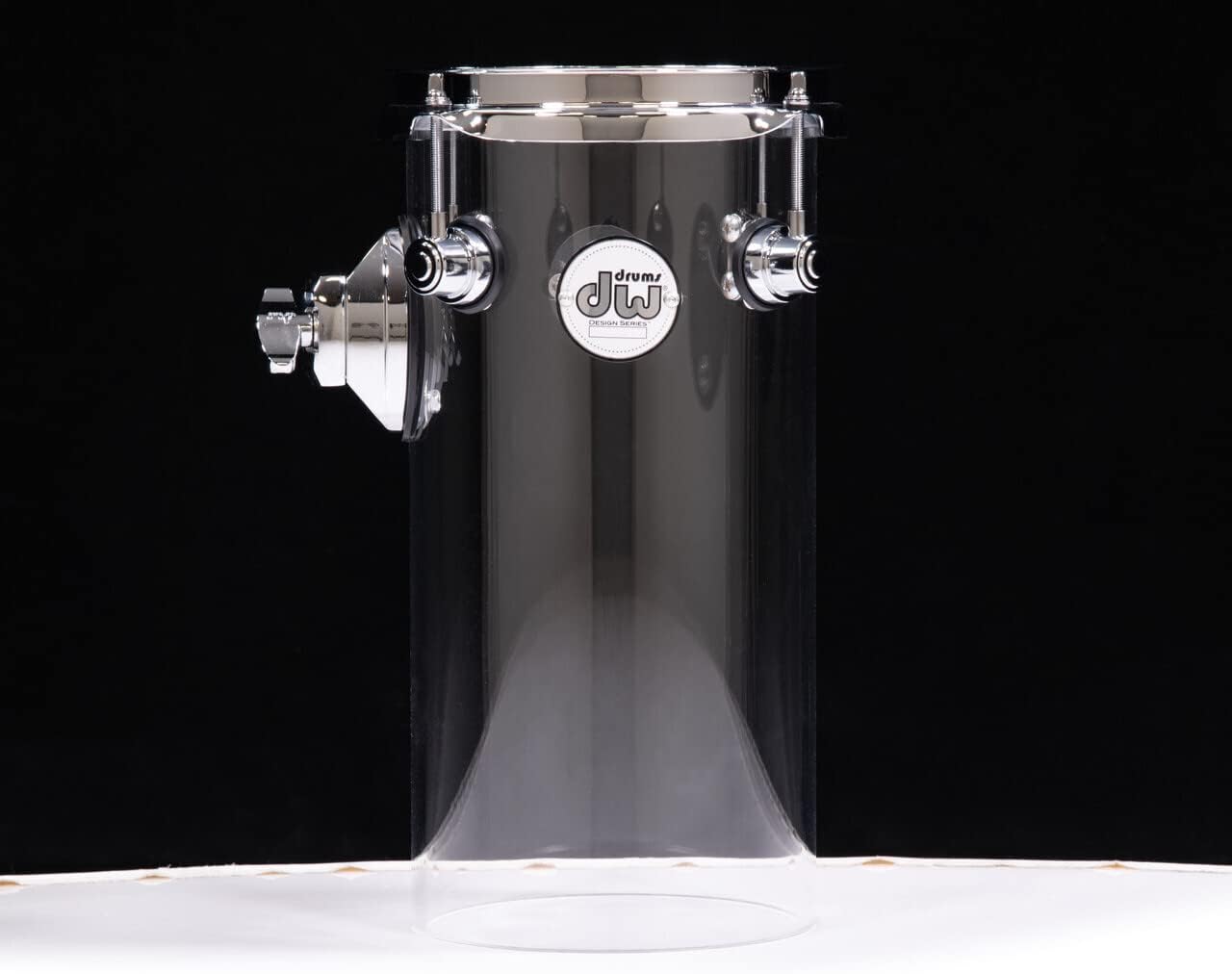 DW Design Rata Tom 6x12 w/TB12 - Clear Acrylic