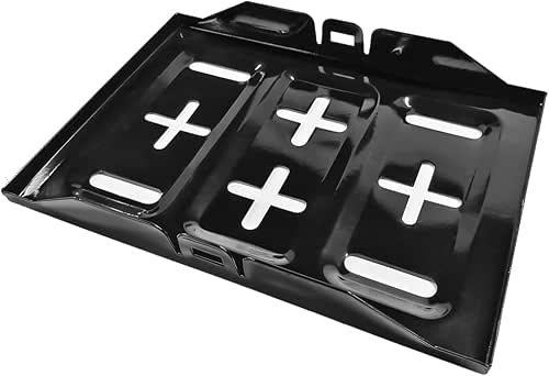 Metal Battery Tray, Heavy Duty Car Battery Mounting Tray Battery