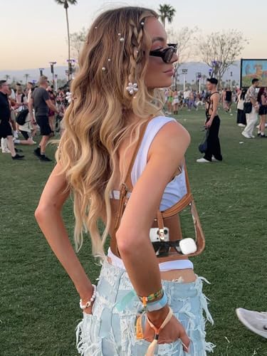 Image of CLUCI Clear Bag for Stadium Events, Clear Purses for Women, Shoulder Bag Hobo Handbag with Adjustable Strap