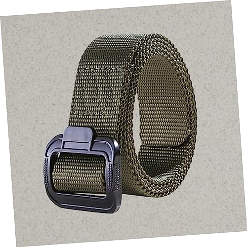 Mens Belt Style Alloy Buckle 1.5 Inch Nylon Belt for Field Operations Riding Running4