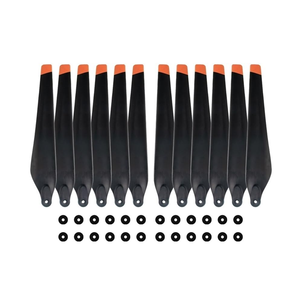 Hélices 3390 en fibre de carbone pales blanches renforcées pour drone agricole T16 T20