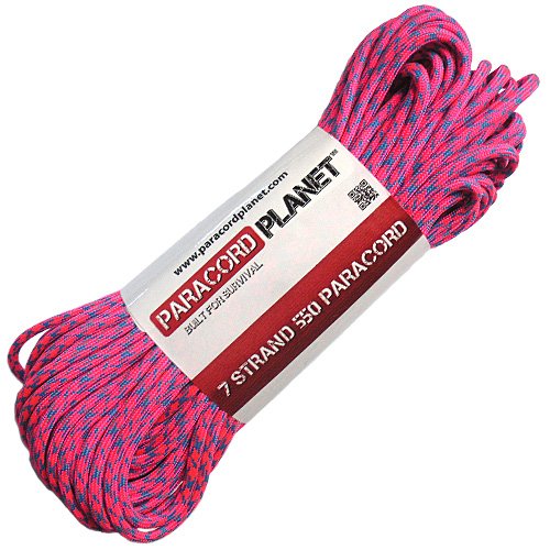 PARACORD PLANET 10 Feet Nylon 550Lb Type Iii 7 Strand Paracord Hubba Bubba — image 1