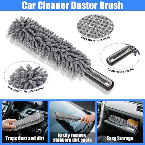 Kit de detalles de coche para la limpieza de llantas en casa 4