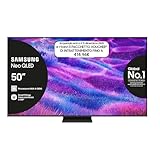 Samsung Smart TV 50'' QE50QN83FAUXZT Neo QLED 4K Mini LED, NQ4 AI Gen2 Processor, 4K AI Upscaling, AI Customization Mode, Dolby Atmos & OTS Lite, Simple Chamfer Design, 2025