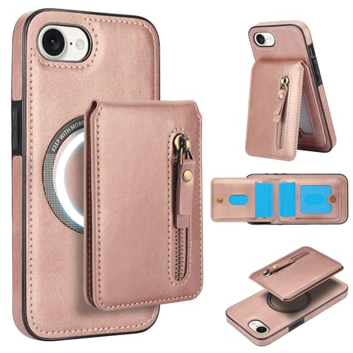 iPhone 16e P[X 蒠^ MagSafeΉ ACtH16e P[X蒠^  2 in 1 ACtH16e Jo[ CX[dΉ }Olbg iPhone 16e gуJo[ CEX}zP[X Jajaful phone