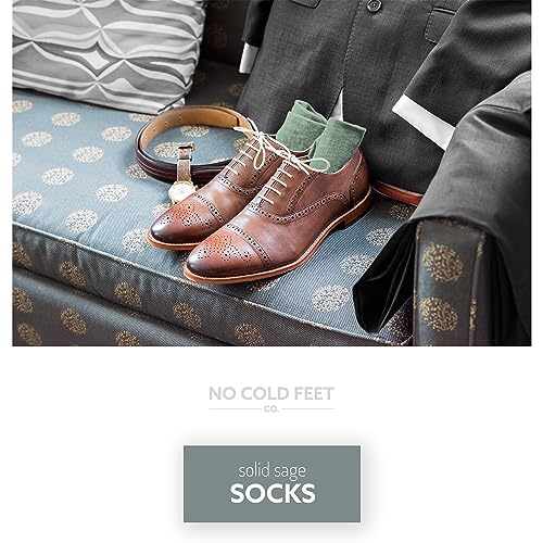 Fun Green Colorful Novelty Socks for Men for Dress Casual Formal Groomsmen Wedding, 8 Pack3