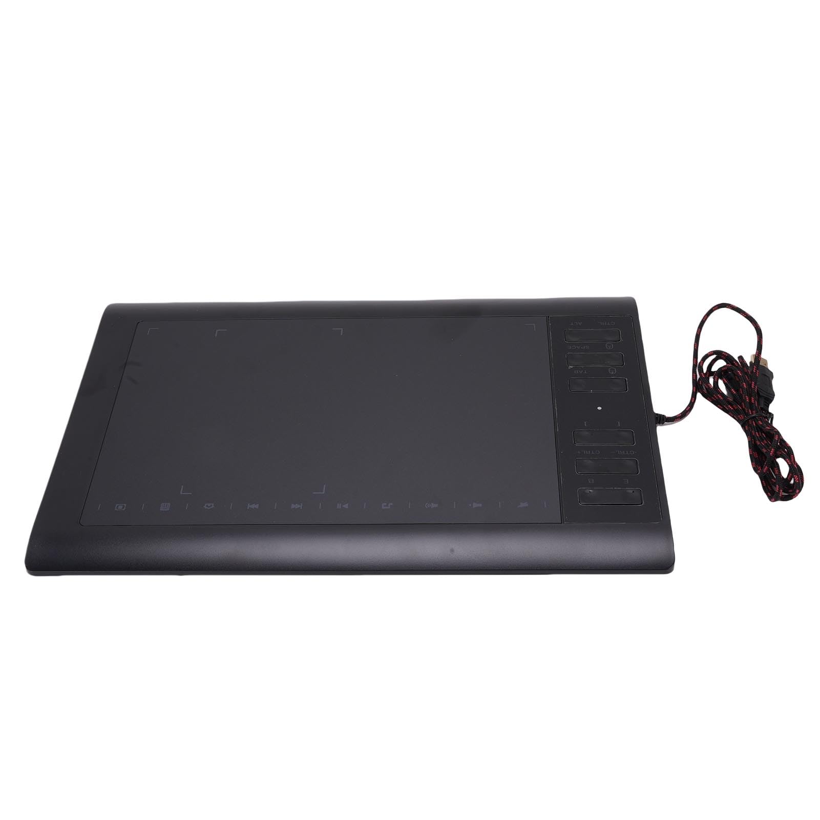 Tavoletta Grafica da Disegno 10x6 Pollici con Penna a Livello 8192 e 12 Tasti di Scelta Rapida, Tavoletta Artistica Digitale per Paint Design, Compatibile con/Mac/, Senza Stilo Batteria